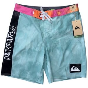 Quicksilver Highline Boys 30 16 Unlined Board Shorts NWT